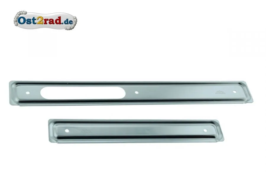 Scheuerleiste Links und Rechts am Motortunnel Schwalbe ALUMINIUM OHNE Zubehör