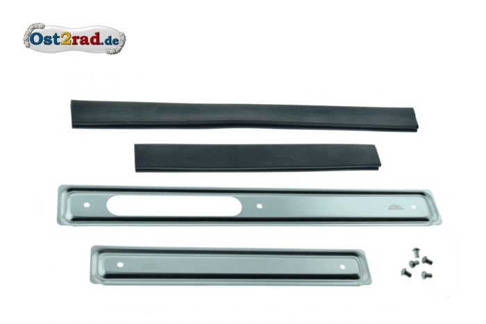 Scheuerleiste am Motortunnel Schwalbe Set ALUMINIUM