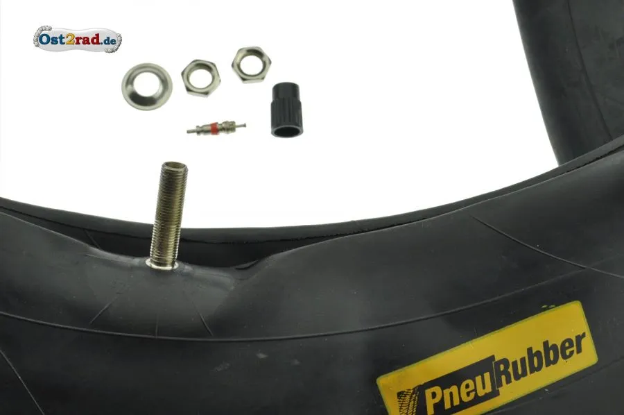 Schlauch 3,00 x 16 Zoll für Simson, MZ, Pneu Rubber - Kautschuk TR4 Schlauch 3,00 x 16 Zoll für Simson, MZ, Pneu Rubber - Kautschuk TR4
