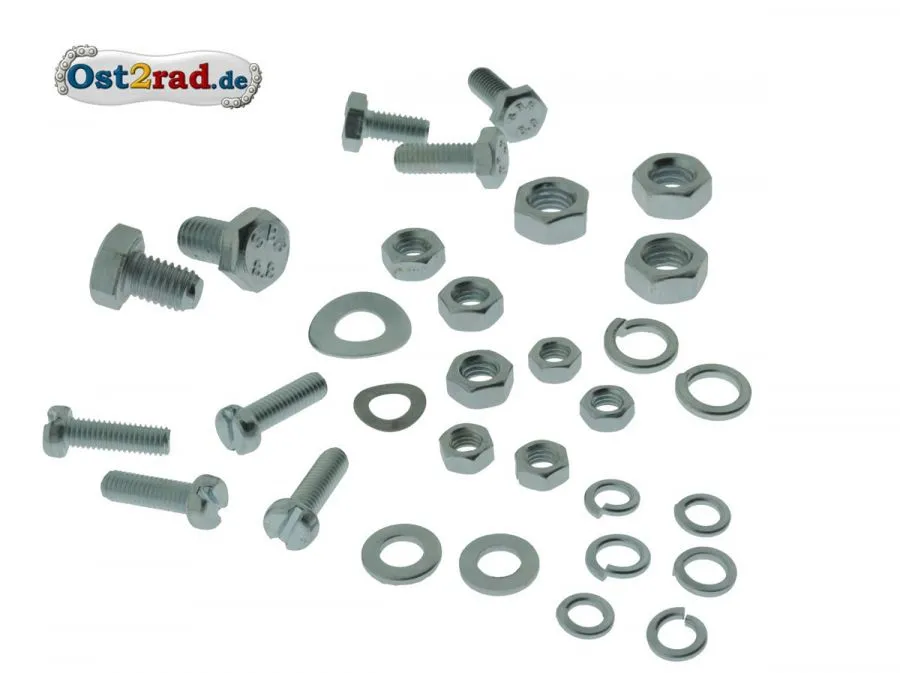 Schraubensatz Fahrgestell Schutzblech hinten TS 250 250/1 Schraubensatz Fahrgestell Schutzblech hinten TS 250 250/1