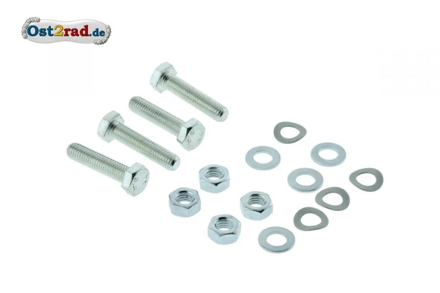 Schraubensatz Fahrgestell Federbein hinten SIMSON Schwalbe