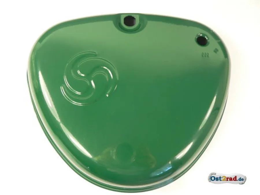 Seitendeckel mit Logo links SIMSON S50, S51 billiardgrün Seitendeckel mit Logo links SIMSON S50, S51 billiardgrün