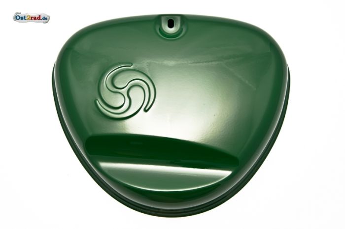 Seitendeckel rechts SIMSON S51 S70 Enduro billiardgrün mit Logo
