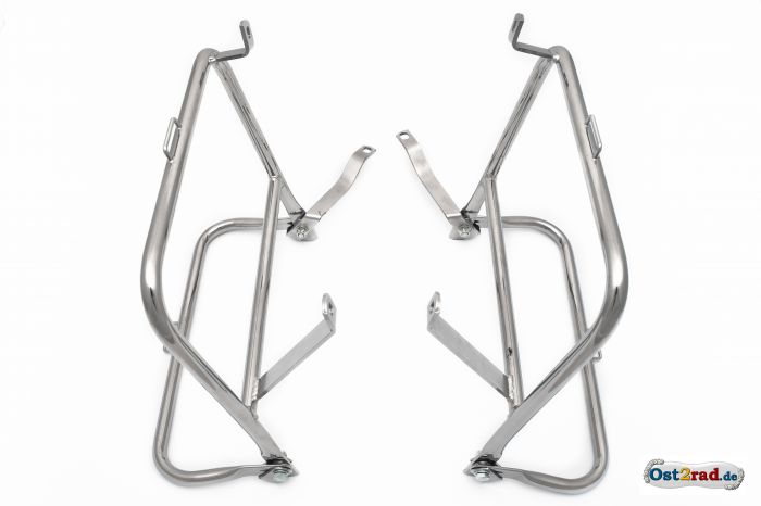 Seitengepäckträger Satz für MZ, ES ETS TS 125 150 chrom, EU-Produktion