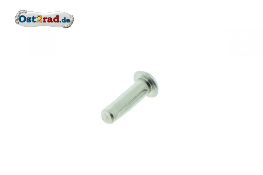 Senkkerbnagel 2,5x6 Kontaktfeder Bremsnocke Hinterrad passend für MZ Senkkerbnagel 2,5x6 Kontaktfeder Bremsnocke Hinterrad passend für MZ