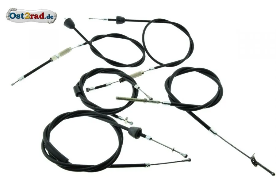 Bowdenzugsatz BVF SCHWARZ KR51/1 5-teilig NEUE AUSFÜHRUNG dt. Produktion Bowdenzugsatz BVF SCHWARZ KR51/1 5-teilig NEUE AUSFÜHRUNG dt. Produktion