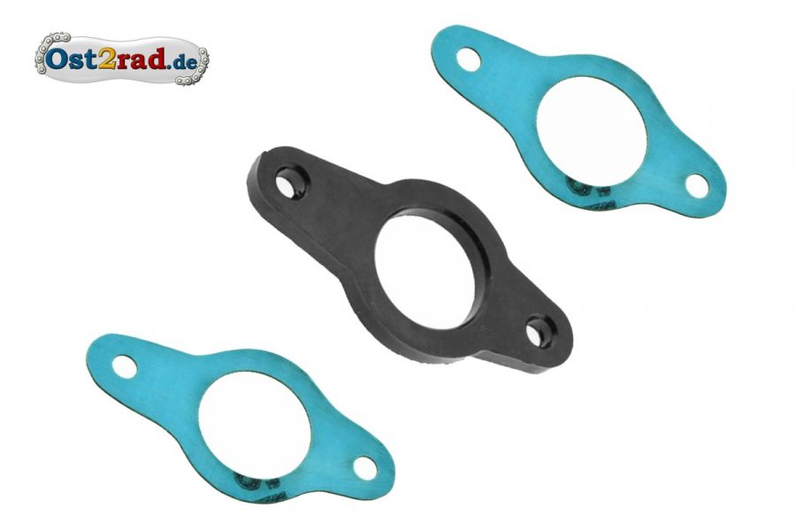 thumbnail image 2 of Replika Intake Sleeve / Rubber Boot For MZ ETZ125 ETZ150 – Black, New 2 of 6