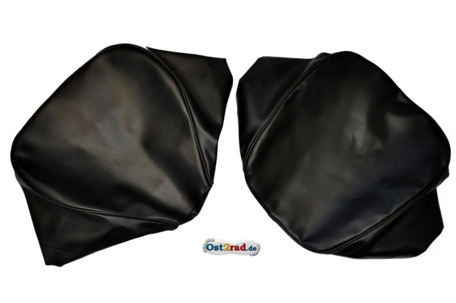 Set Sitzbezüge Einzelsitze SIMSON AWO -S 425 schwarz