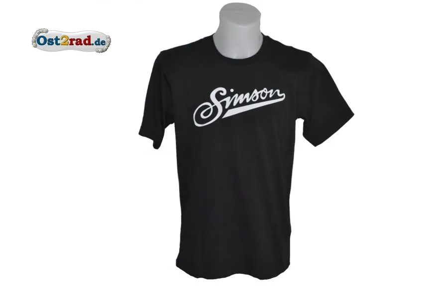 T-Shirt SIMSON Schriftzug schwarz T-Shirt SIMSON Schriftzug schwarz