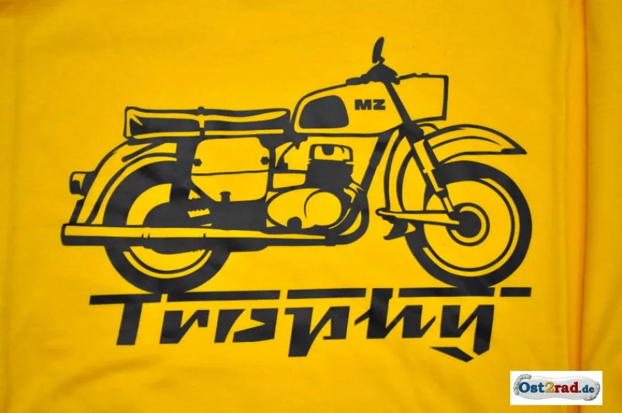 T-Shirt passend für MZ ES 250/2 Trophy gelb