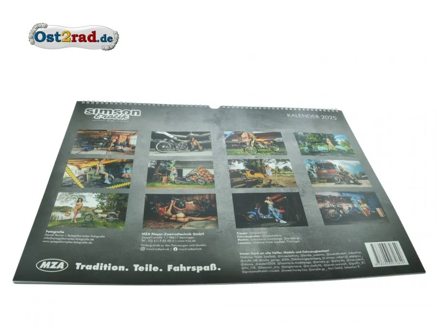 Simson Erotik-Kalender 2025 Simson Erotik-Kalender 2025