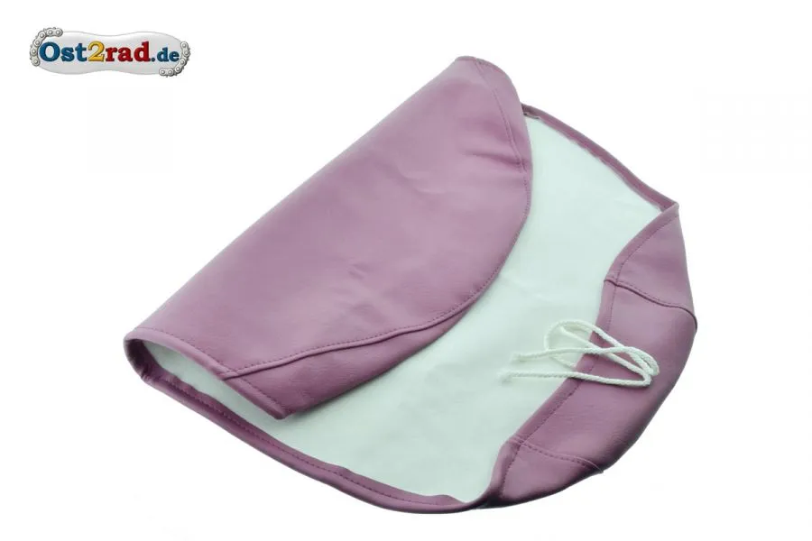 Sitzbankbezug glatt Dekor 17 Altrosa Simson S53 S83 SR50 SR80 - Originalersatzteil