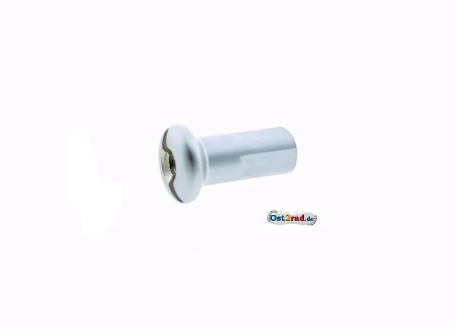 Nippel für Speiche M4 matt verzinkt , Länge 16mm