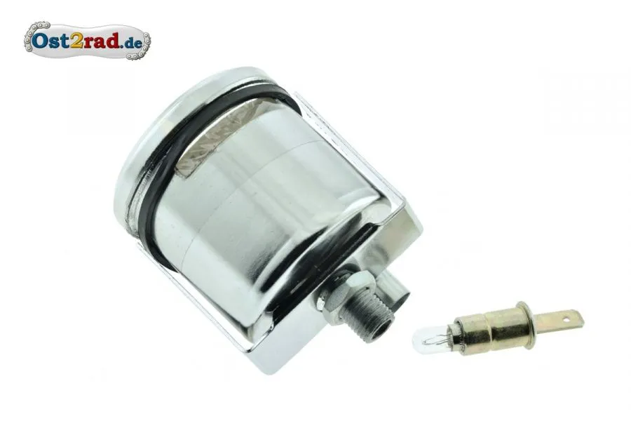 Tacho mit Beleuchtung für Simson Vogelserie, 80km/h, 48mm, 6V