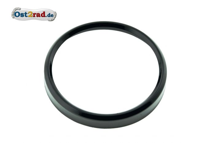 Tachoring für MZ, runden Tacho Troll ES 125 150 175 250, 80mm, Schwarz