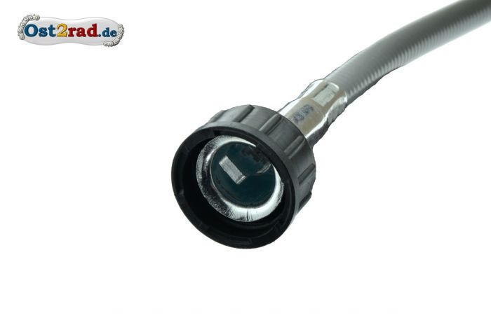 Tachowelle 1350mm, KURZ, Grau, für MZ ETS TS 125 150 Standart, SEILOFLEX