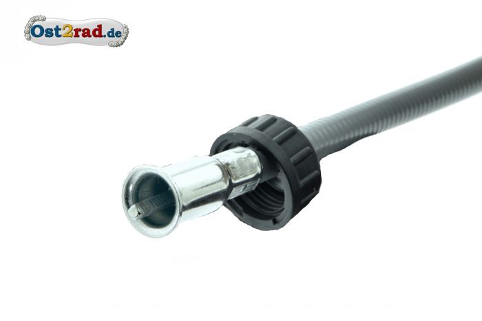 Tachowelle 1500mm LANG, Grau, für MZ TS 125 150 deLuxe, SEILOFLEX