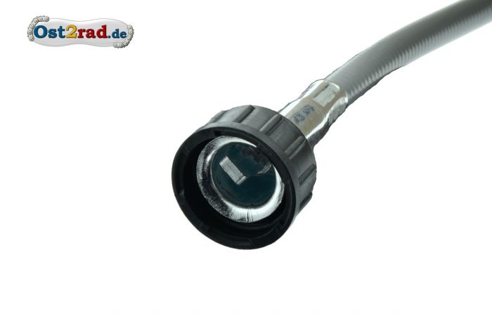 Tachowelle 1500mm LANG, Grau, für MZ TS 125 150 deLuxe, SEILOFLEX