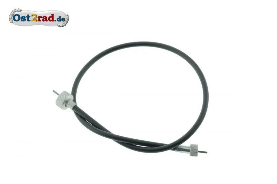 Tachowelle 580mm 1x M10x1 und 1x M16x1,5 KR50 alte Ausführung schwarz - deutsche Produktion Tachowelle 580mm 1x M10x1 und 1x M16x1,5 KR50 alte Ausführung schwarz - deutsche Produktion