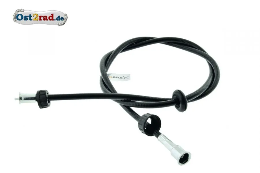 Tachowelle für MZ RT 125 /1, /2, /3 schwarz, SEILOFLEX Tachowelle für MZ RT 125 /1, /2, /3 schwarz, SEILOFLEX