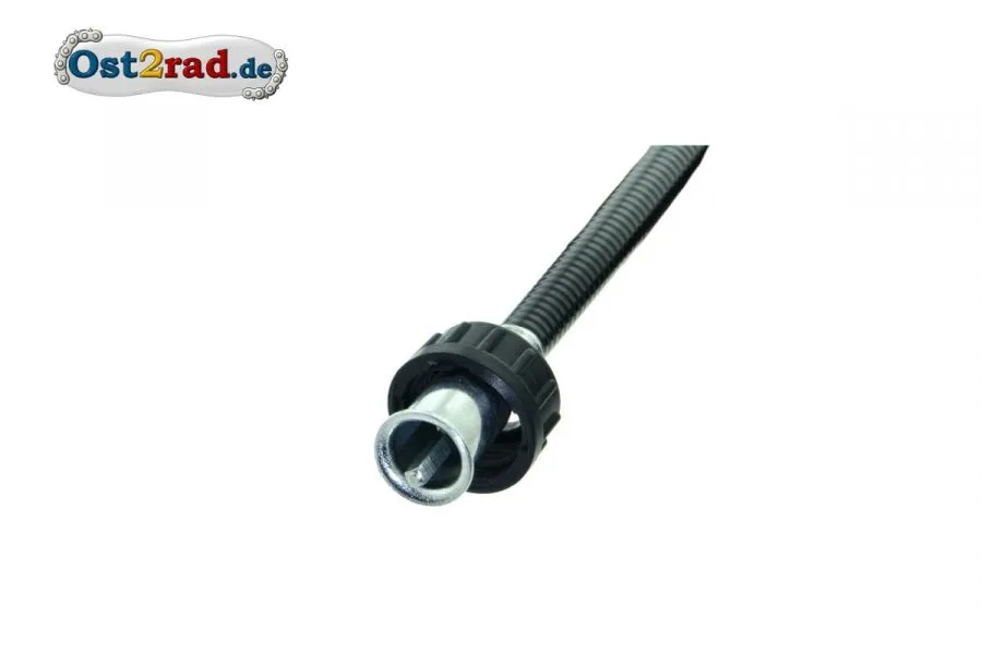 Tachowelle, Schwarz, für MZ TS250 TS250/1, SEILOFLEX, Originallänge Tachowelle, Schwarz, für MZ TS250 TS250/1, SEILOFLEX, Originallänge