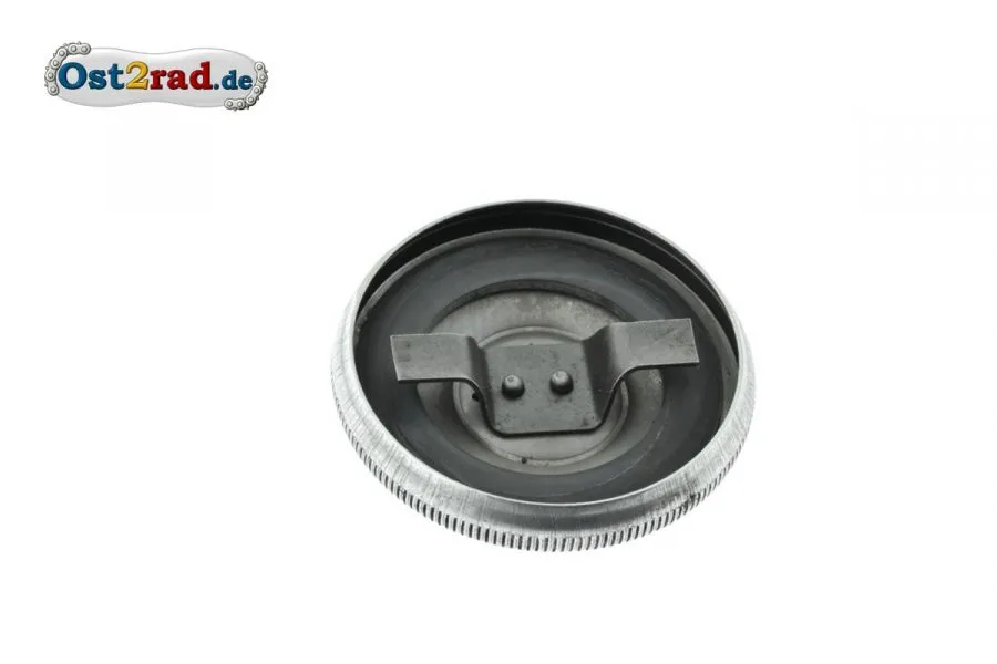 Tankdeckel Aluminium POLIERT OHNE GLOCKE SIMSON IWL ohne Schloss DEUTSCHE PRODUKTION