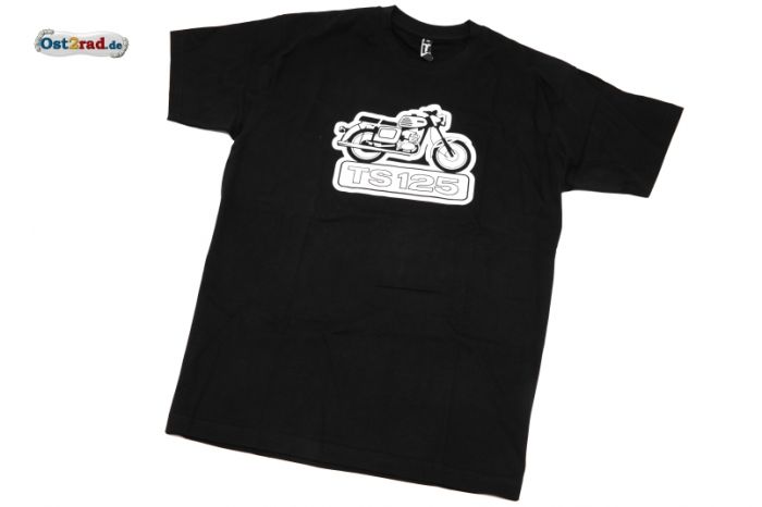 T-Shirt passend für MZ TS 125 schwarz