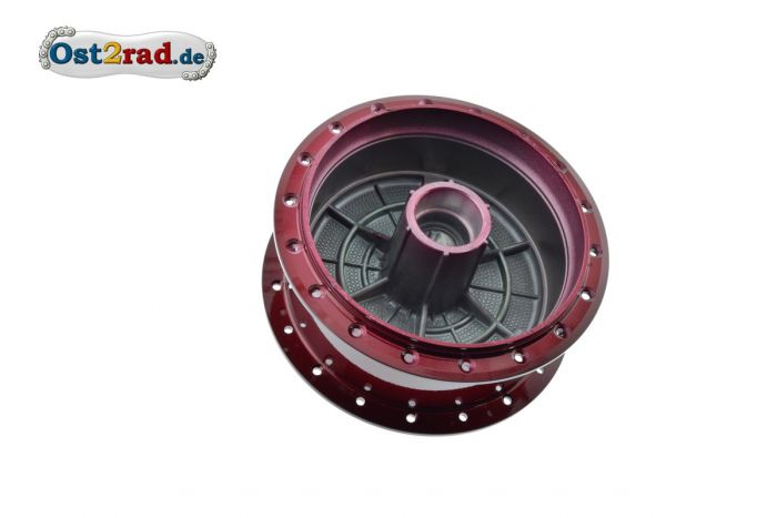 Radnabe abgedreht rot SIMSON S50 S51 KR51