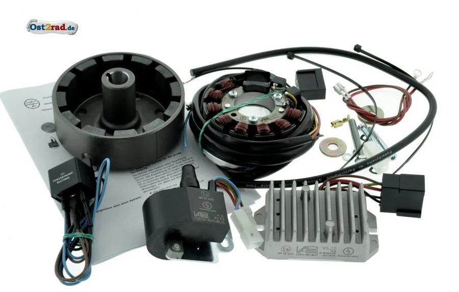 Elektronische Zündung Vape für MZ ES ETS TS 250, 12V 180W Elektronische Zündung Vape für MZ ES ETS TS 250, 12V 180W