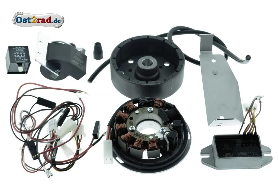 Zündung Vape Version 3, 12V Set für Simson KR51-1 Schwalbe