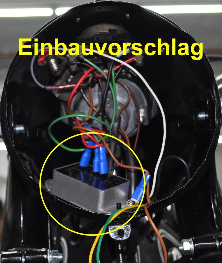 Regler elektronisch 6V Spezialdiode, für BMW EMW R35, Regler für Lichtmaschine Regler elektronisch 6V Spezialdiode, für BMW EMW R35, Regler für Lichtmaschine