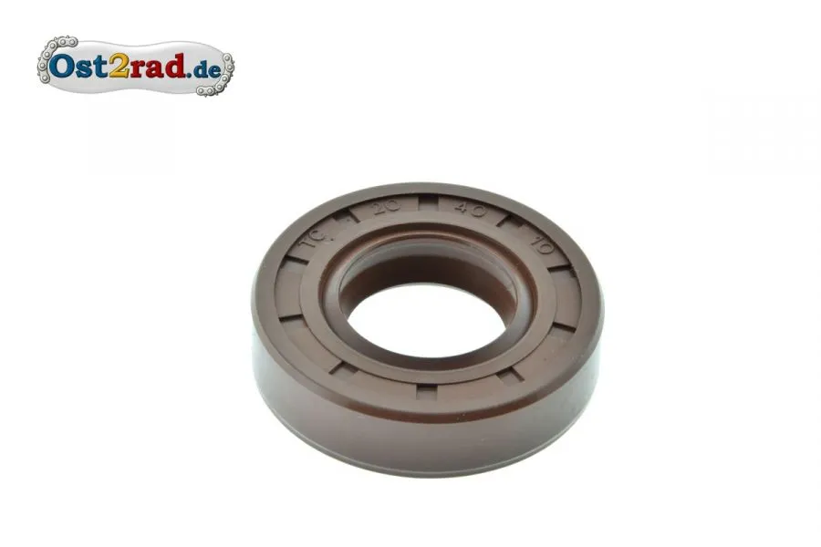 Wellendichtring 20x40x10 FKM braun