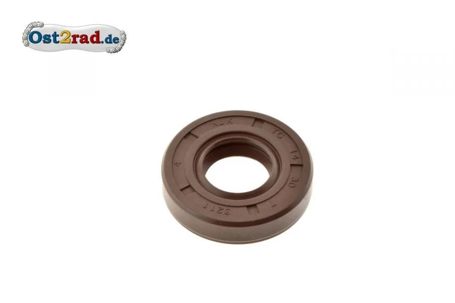 Wellendichtring NJK 14x30x07 Simson FPM braun Wellendichtring NJK 14x30x07 Simson FPM braun