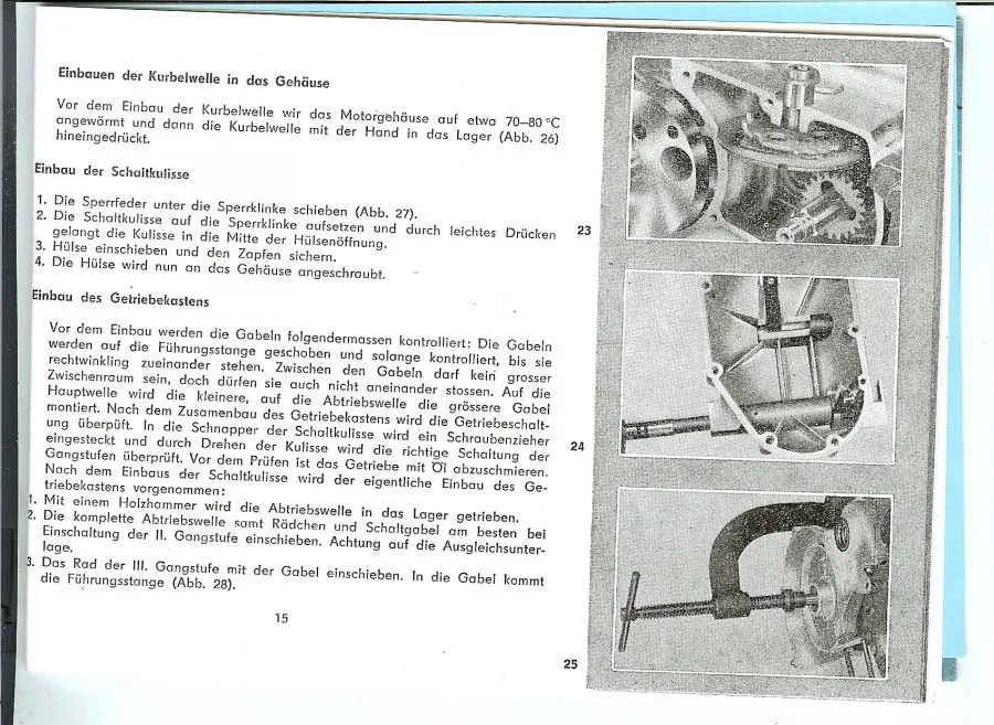 Werkshandbuch Tatran 125 deutsch