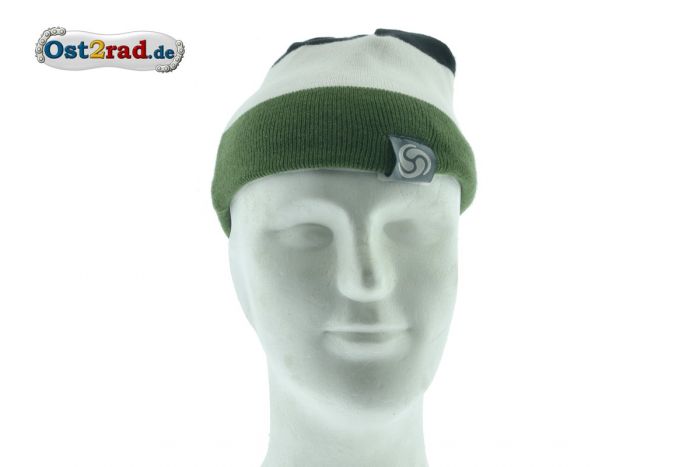 Wintermütze Beanie zum Wenden zweifarbig mit Simson Schriftzug