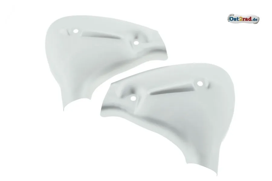 Zierbleche Satz Vordergabel SIMSON SR2 KR50 Spatz 2-Loch Zierbleche Satz Vordergabel SIMSON SR2 KR50 Spatz 2-Loch