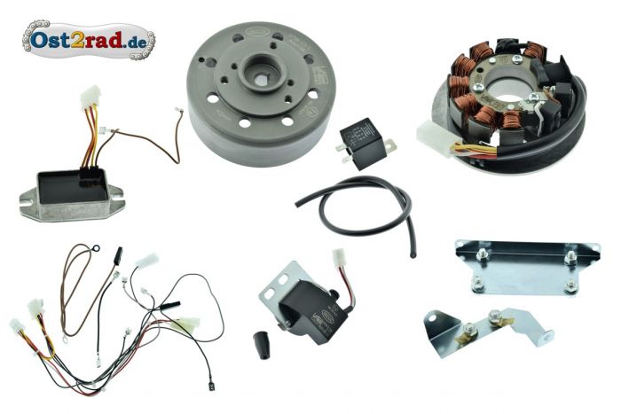 Zündung Vape Version 3, 12V Set für Simson S50 vergossen M-G-V