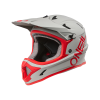 Crosshelm O`NEAL Sonus SOLID V.25 grau rot