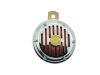 Hupe Jawa 6V goldene Pal-Plakette innen rot