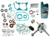 Tuning-Profi Komplettset Motorregeneration S51 KR51 SR50, Kurbelwelle Simmeringe Dichtungen Plastasit FKM
