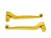 Racing Handhebel Set GOLD Alu-​Massiv für Simson S51 S50 S53 SR50