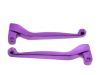 Racing Handhebel Set LILA Alu-​Massiv für Simson S51 S50 S53 SR50
