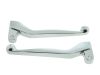 Racing Handhebel Set SILBER Alu-​Massiv für Simson S51 S50 S53 SR50