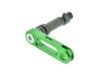 ZT CNC Kupplungshebel am Motor GRÜN S51 KR51/2 SR50