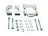 ZT CNC Schutzblechhalter SILBER Klemmbrücken für Simson S50 S51 SR50