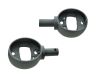 2 Blinker in SCHWARZ ohne Glas - KR51/1 KR51/2 Schwalbe SR4/ MZ ES 125 150 250