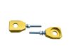 ZT CNC Kettenspanner Set GOLD passend für Simson S50 S51 SR50 KR51 SR4/