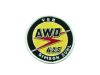 Aufnäher Patch 75mm „AWO 425“ Gelb-Rot