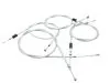 SET Bowdenzüge Enduro SIMSON S51E S70E BVF-​Vergaser - WEISS