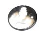 Deckel chrom Tachometer unten JAWA 638 639
